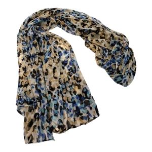 Talbots Animal Print Polyester Scarf